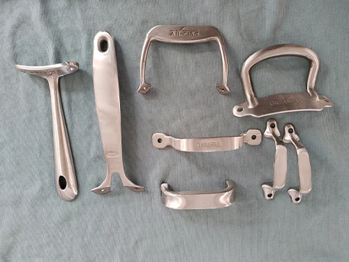 Unpolished Raw Stainless Steel Pot Handles Ears Unpolished Raw Stainless Steel Pot Handles Ears